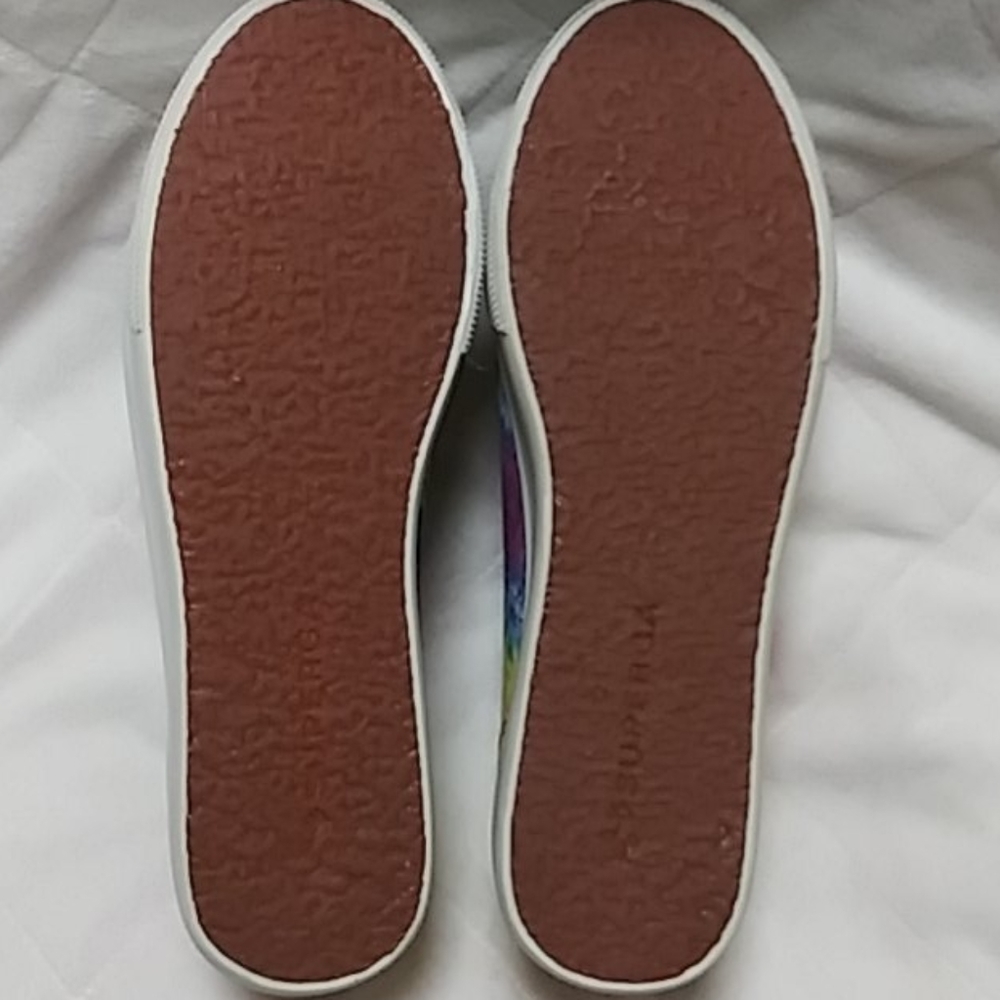 Superga Tie Dye platform canvas sneaker Size 8 - Picture 6 of 7